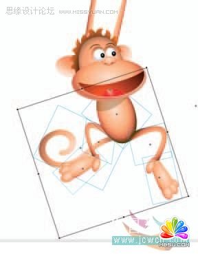 Flash cs3鼠繪教程:動畫技巧之繪制猴子,PS教程,思緣教程網(wǎng)