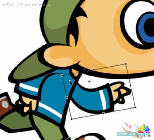 Flash教程:鉸連身體部分的方法 模板無(wú)憂