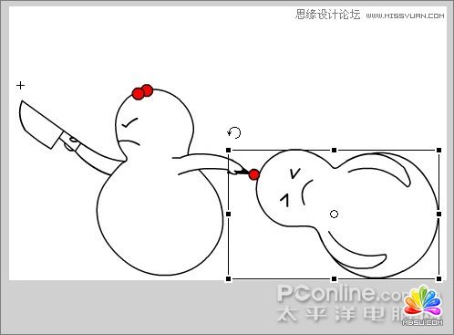 Flash制作太暴力了搞笑QQ表情動(dòng)畫(huà),PS教程,思緣教程網(wǎng)